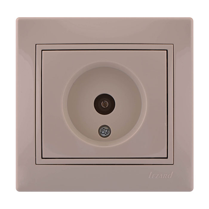 картинка Розетка МИРА TV скр. уст. крем 701-0303-130 от магазина Евродом