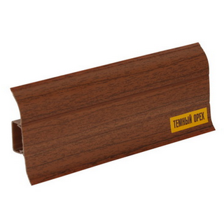 картинка Плинтус К55 2,2м "Идеал Классик" Орех темный / 293 от магазина Евродом