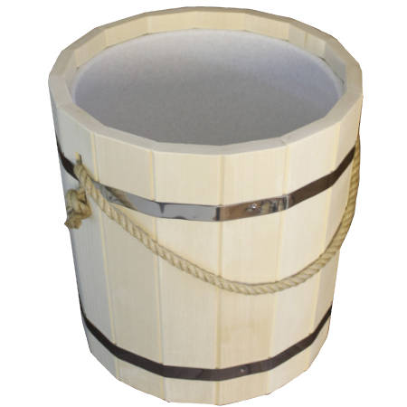 картинка Ведро  с пластмассовой вставкой 15 л ВП-15 от магазина Евродом