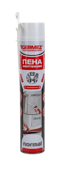 картинка Пена монтажная Germez NORMAL 750мл от магазина Евродом