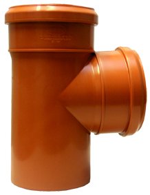 картинка НК Тройник 110/110/90 (красная) от магазина Евродом