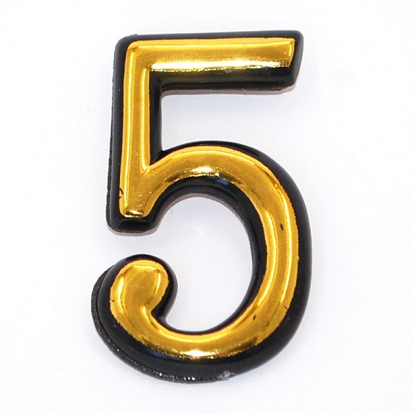 картинка Цифра 5 пластм. от магазина Евродом
