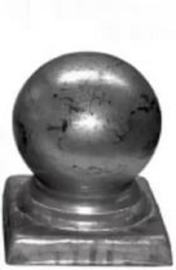 картинка Заглушка с шаром 30х30мм квадрат от магазина Евродом