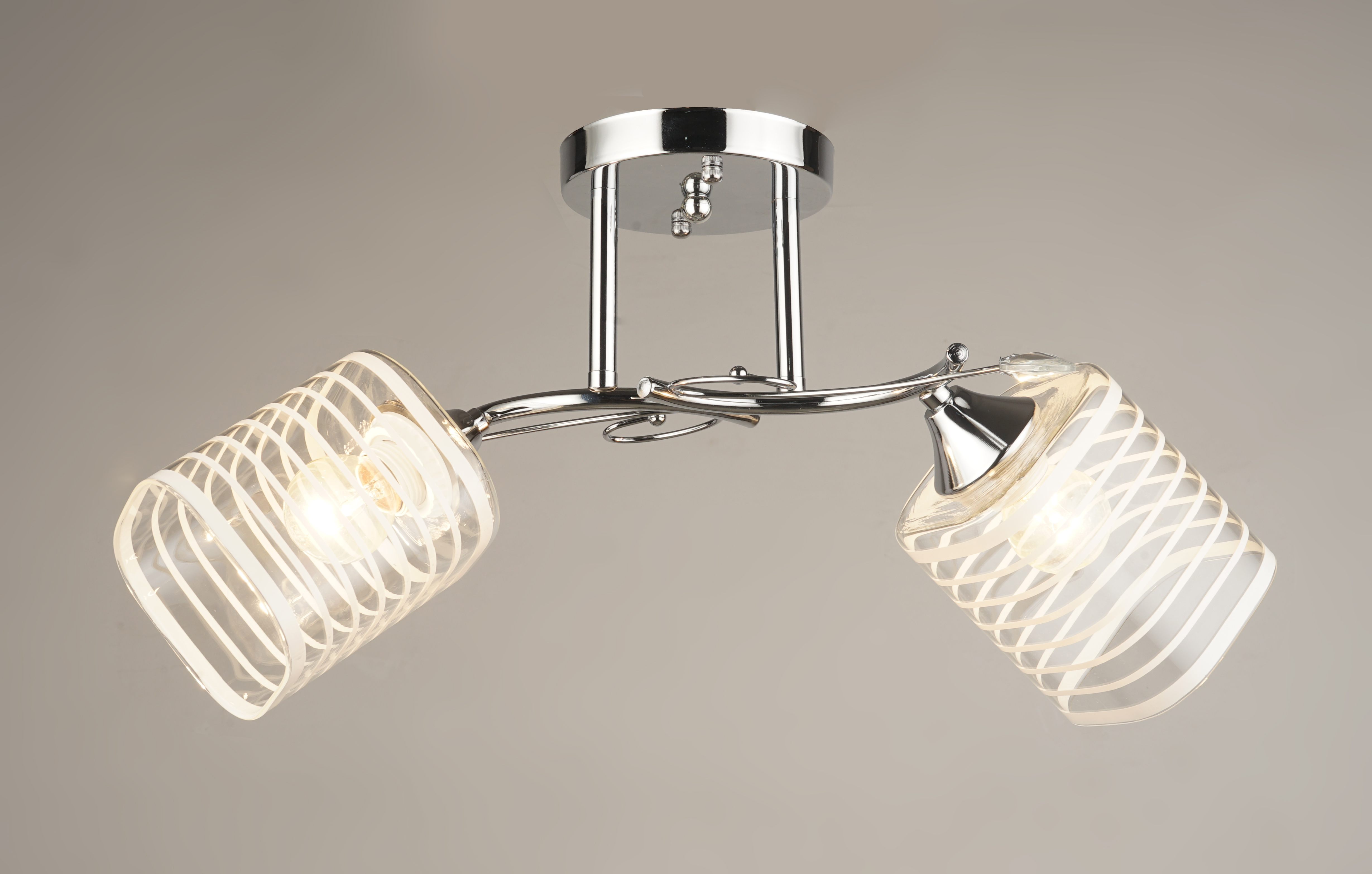 картинка 3695/2 WT+CR (6) Люстра от магазина Евродом