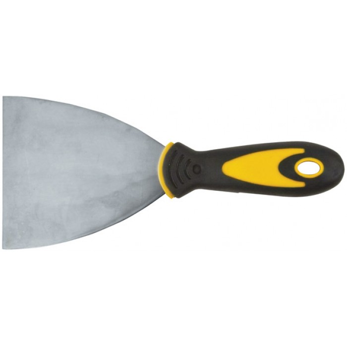 картинка Шпатель нерж.сталь, прорезиненная ручка 3.0'' (75мм) FIT от магазина Евродом