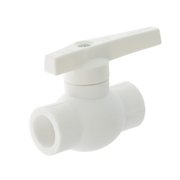 картинка ПП Кран шаровый Ø25 OPTIMA VALFEX Белый от магазина Евродом