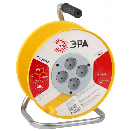 картинка Катушка пластиковая без заземления 4гн ЭРА K-P-4 от магазина Евродом