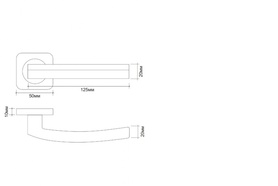 картинка Ручка на раздельном основании  VЕTTORE R06.033  AB  (Бронза) от магазина Евродом