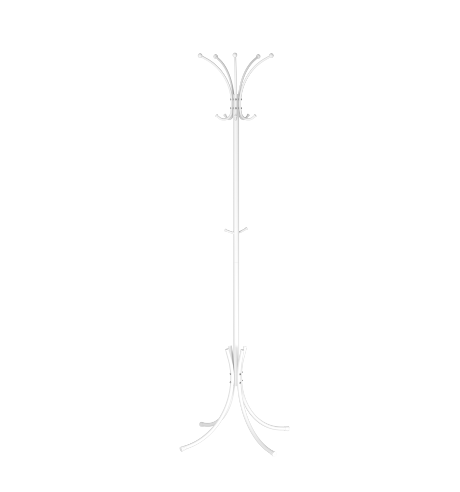картинка Вешалка напольная ЗМИ "Корона"  РАЗБОРНАЯ белый ВНП 366 от магазина Евродом