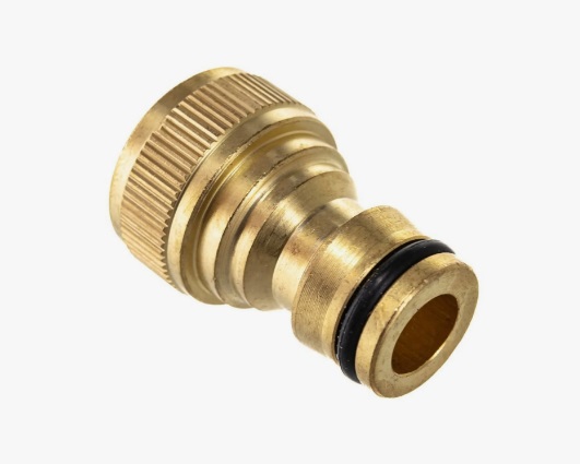 картинка Адаптер штуцерный с внутренней резьбой, 3/4" (ЛАТУНЬ) TIM от магазина Евродом