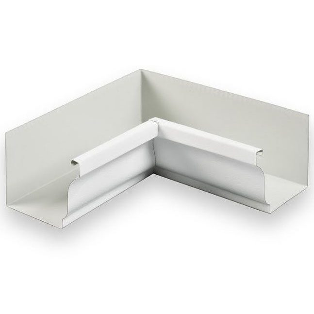 картинка Угол желоба внутренний 120х86 (ПЭ-01-9010-0,5) от магазина Евродом