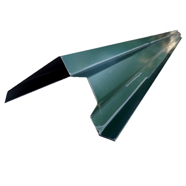 картинка Ветровая планка фигурная 100х120 с ЛКП 6005 от магазина Евродом