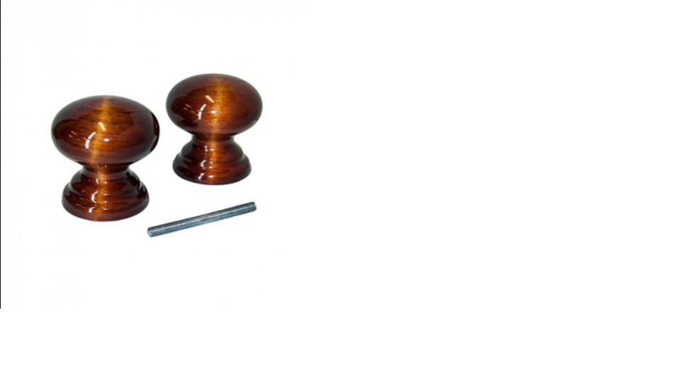 картинка Ручка-кнопка ЙО-красное дерево от магазина Евродом