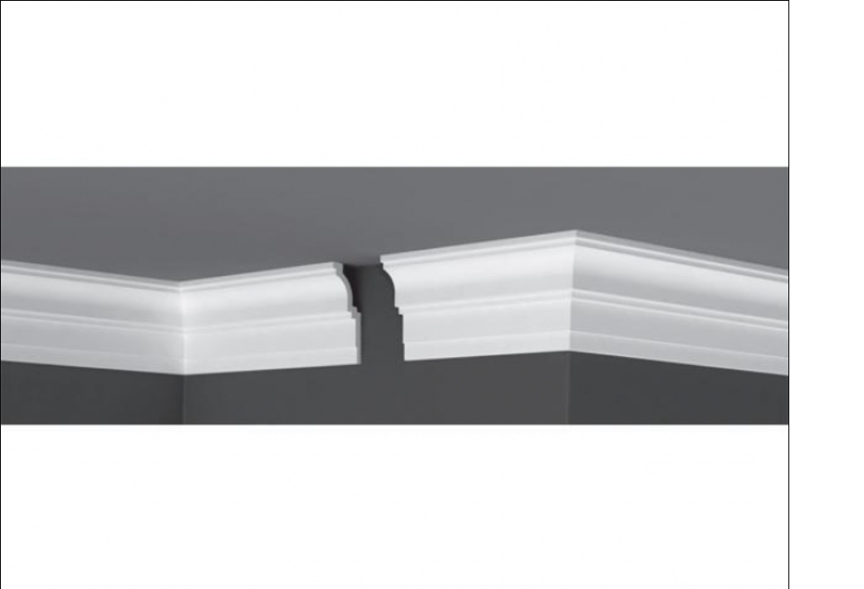 картинка Плинтус Де-Багет П20 100/40 (42) 2м от магазина Евродом