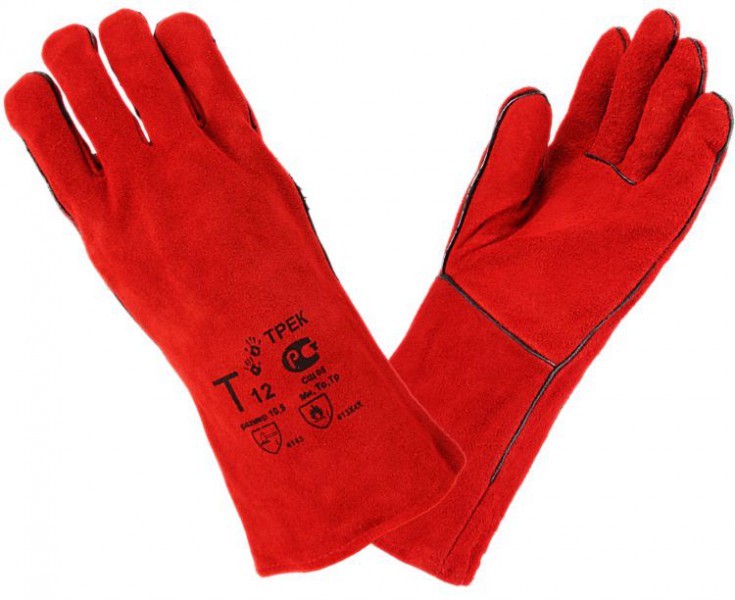 картинка Краги спилковые удлиненные на подкладке от магазина Евродом