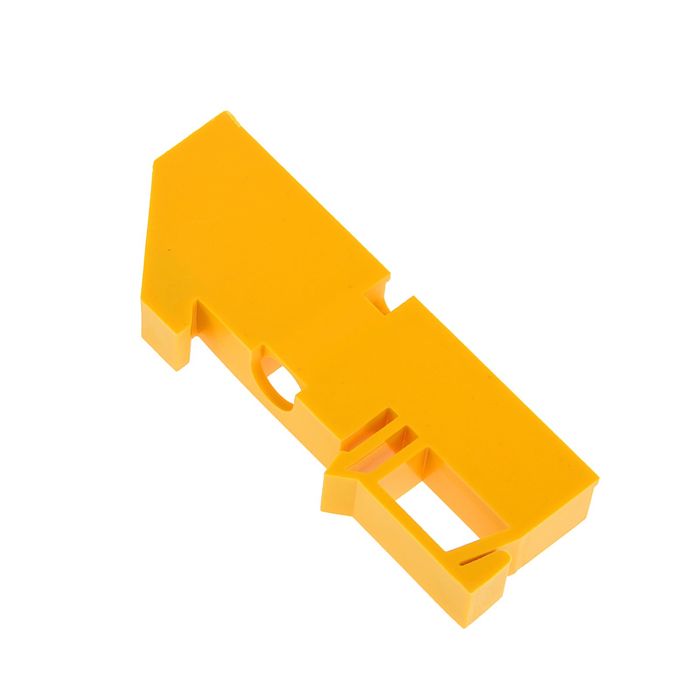 картинка Изолятор на DIN рейку желтый TDM от магазина Евродом