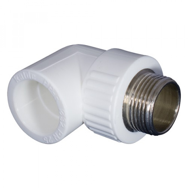 картинка Уголок комб. нар.р. Ø25х3/4" PRO AQUA Белый (10) от магазина Евродом