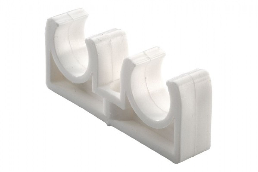 картинка Опора двойная Ø32 Kalde Белый от магазина Евродом