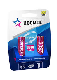 картинка Аккумулятор КОСМОС KOCR6NIMH2800MAH2BL от магазина Евродом