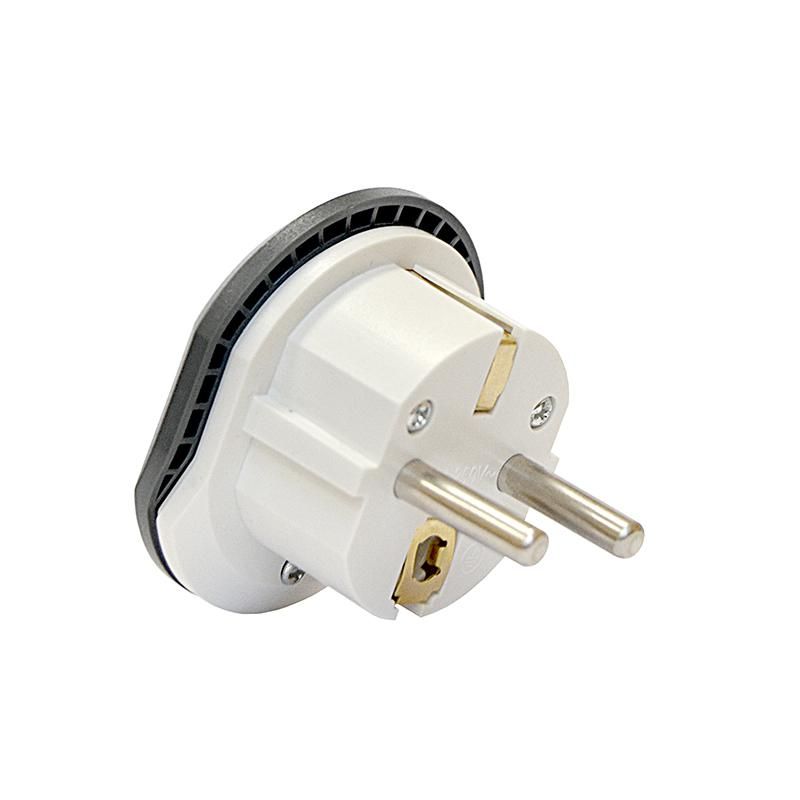 картинка Вилка-переходник 16А плоская 250В UNIVersal от магазина Евродом