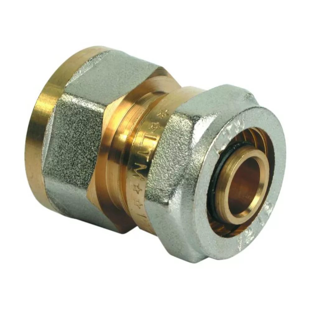 картинка МП Муфта 20х1/2 цанга/вр латунь от магазина Евродом