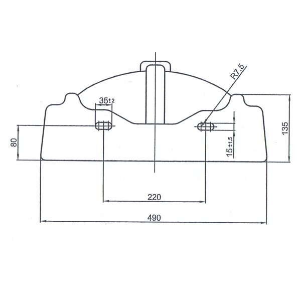 картинка Умывальник Оптима-56 с переливом с отверстием белый (Л) от магазина Евродом