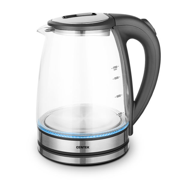 картинка Чайник Centek CT-0002 стекло 1,7л, 2200Вт от магазина Евродом
