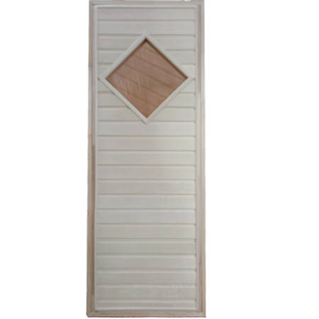 картинка Дверь со стеклом банная 1900*700 "Ромбик" от магазина Евродом