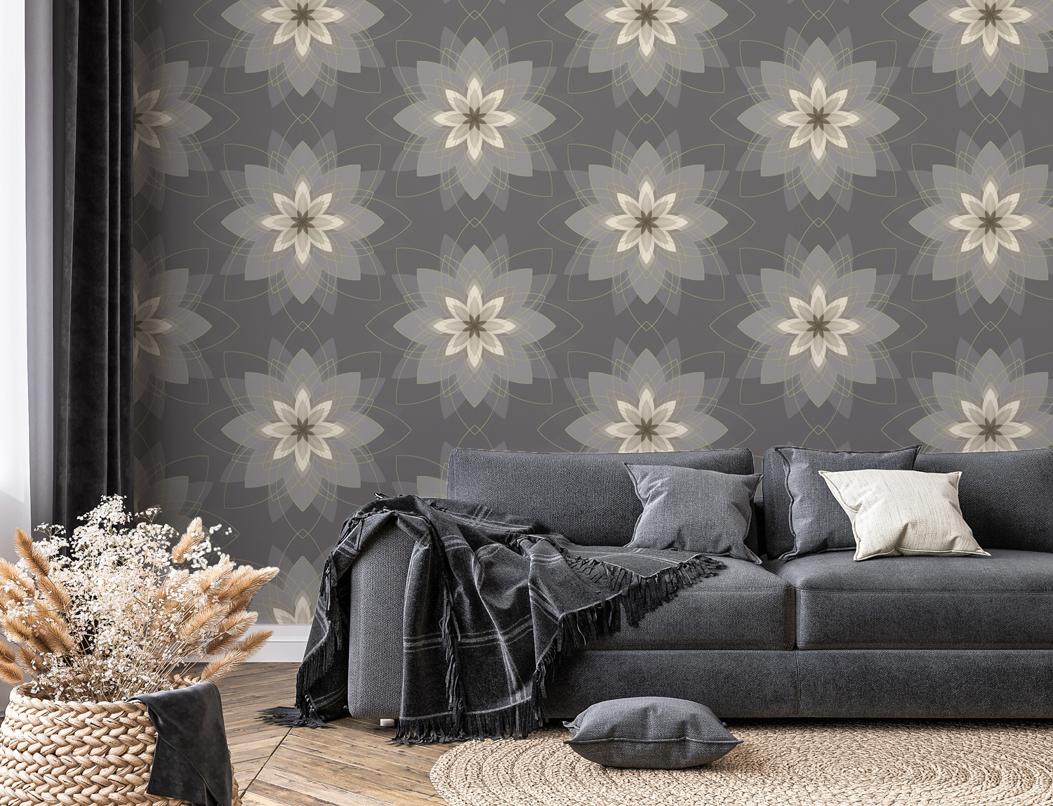 картинка 9022-15 NewAGe обои горячего тиснения 10,05х1,06Vita от магазина Евродом