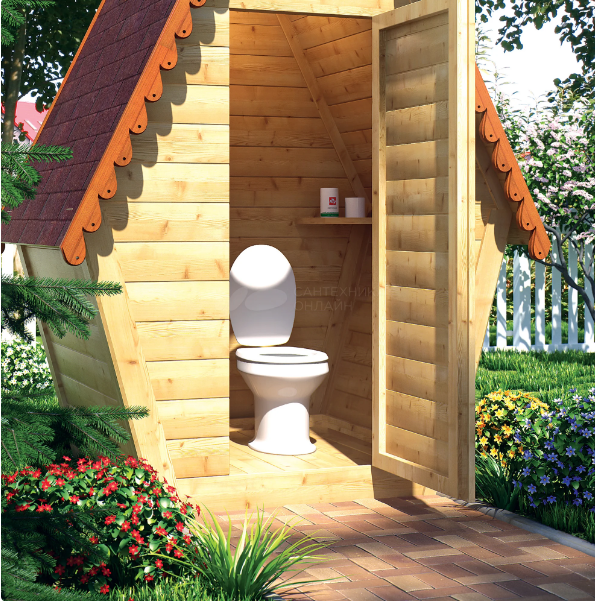 картинка Унитаз Дачный  от магазина Евродом
