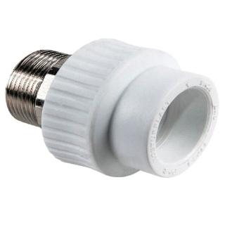 картинка ПП Муфта комб. нар. р. Ø40*1" VALFEX Белый от магазина Евродом