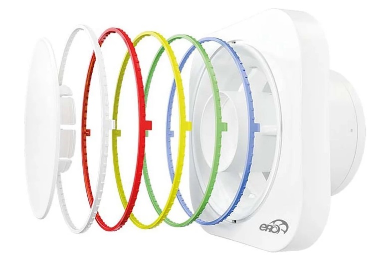 картинка Вентилятор  D100 DISC 4C с обратным клапаном от магазина Евродом