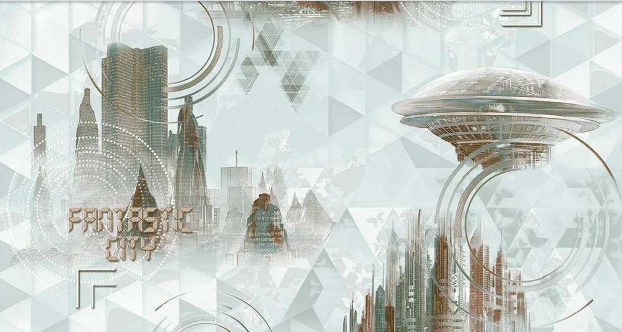 картинка Фэнтези 04 Д931 обои дуплекс 0.53х10м Саратов С6 от магазина Евродом