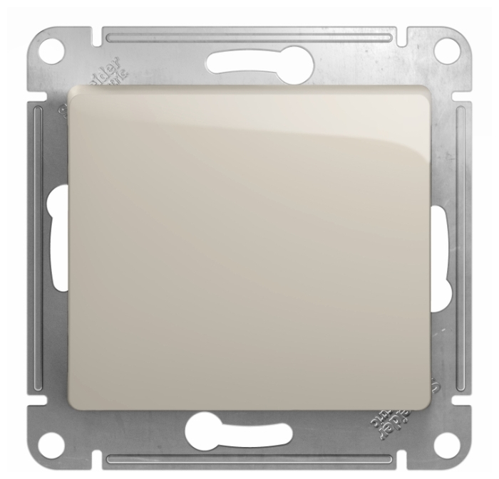 картинка Переключатель Glossa 1-кл. механизм бежевый Schneider-Electric от магазина Евродом
