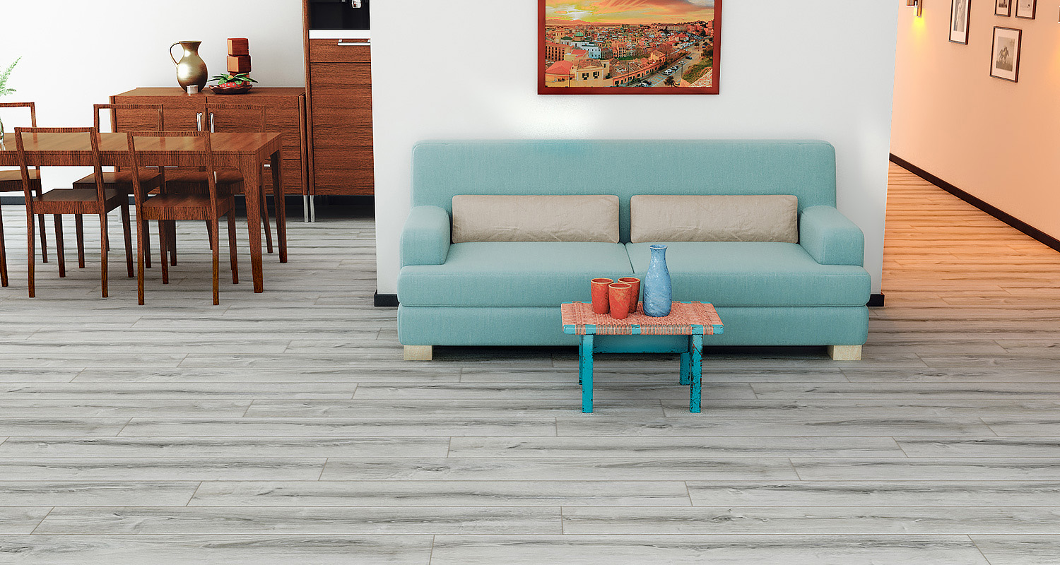 картинка Ламинат Kastamonu BLUE 833 (1380х193х8мм) Дуб Ален FP703,2 (2,153) от магазина Евродом