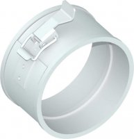 картинка Хомут обжимной 80мм с уплотнителем от магазина Евродом