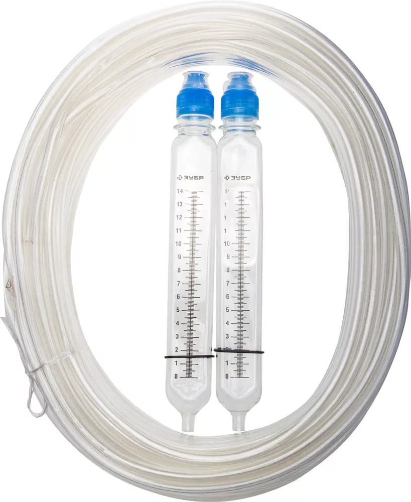 картинка Гидроуровень ЗУБР МАСТЕР со шкалой, 20м 3482-08-20 от магазина Евродом