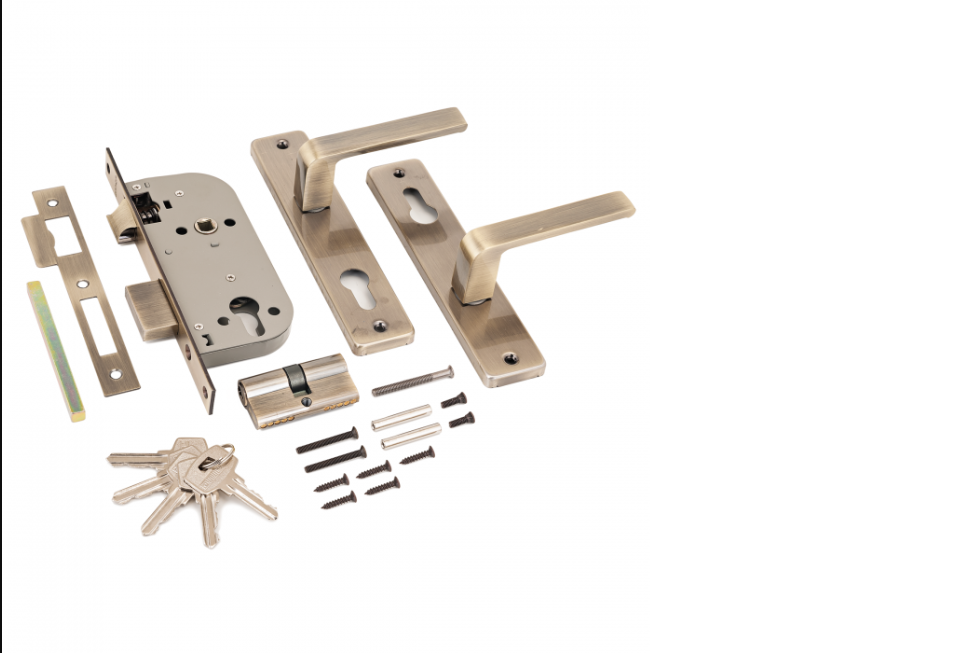 картинка Замок Аллюр ЗВ 126/1 бронза от магазина Евродом