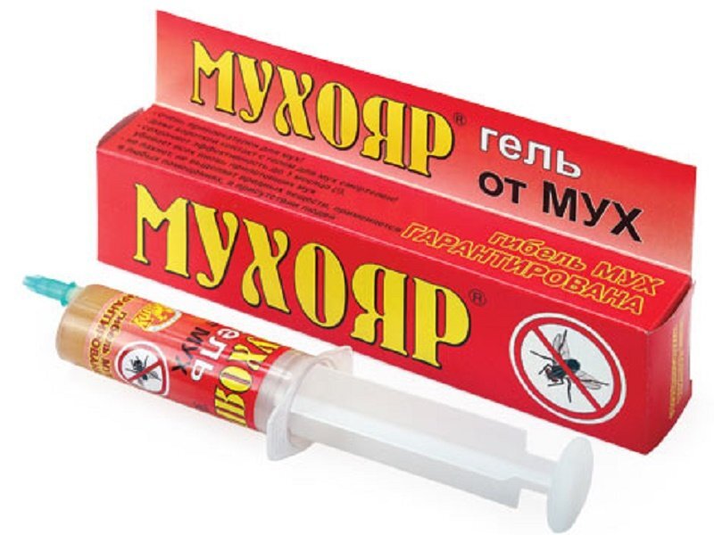 картинка Гель от мух 45 г МУХОЯР х60 от магазина Евродом