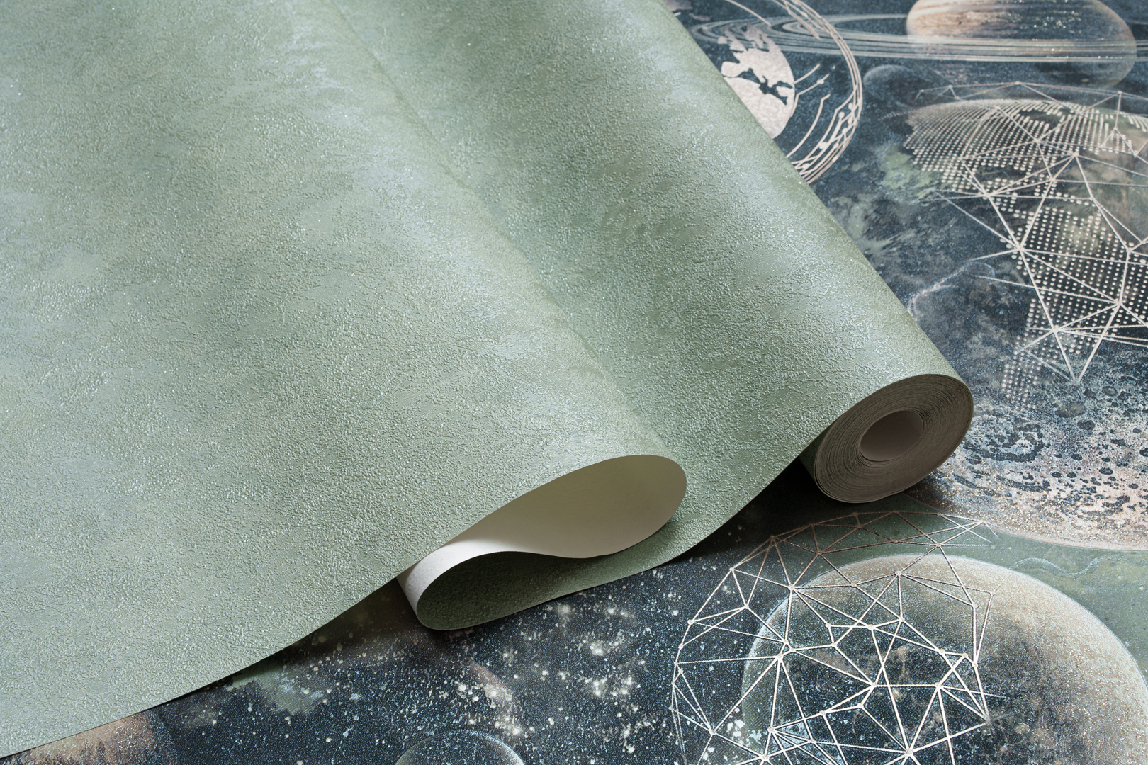 картинка 11242-02 Андромеда фон обои флизелиновые 1,06х10м ОВК Дизайн от магазина Евродом