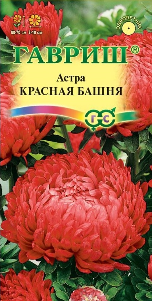 картинка Астра Красная башня 0,3г (Ц) Г семена от магазина Евродом