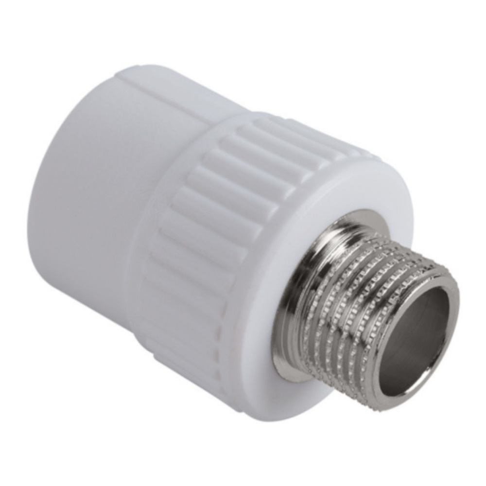 картинка ПП Муфта комб. нар.р.  Ø20х1/2 VALFEX Белый (30) от магазина Евродом