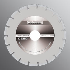 картинка Диск отрезной алмазный 150 мм Segment HAISSER HS110009  от магазина Евродом