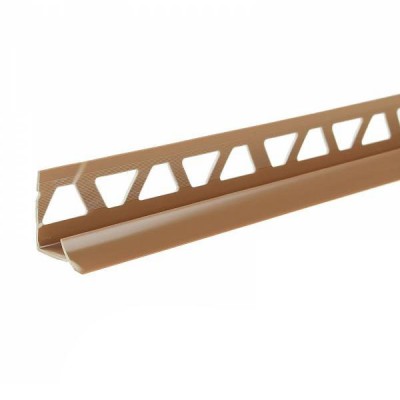 картинка Угол для кафеля 8мм х 2,5м внутренний карамель от магазина Евродом