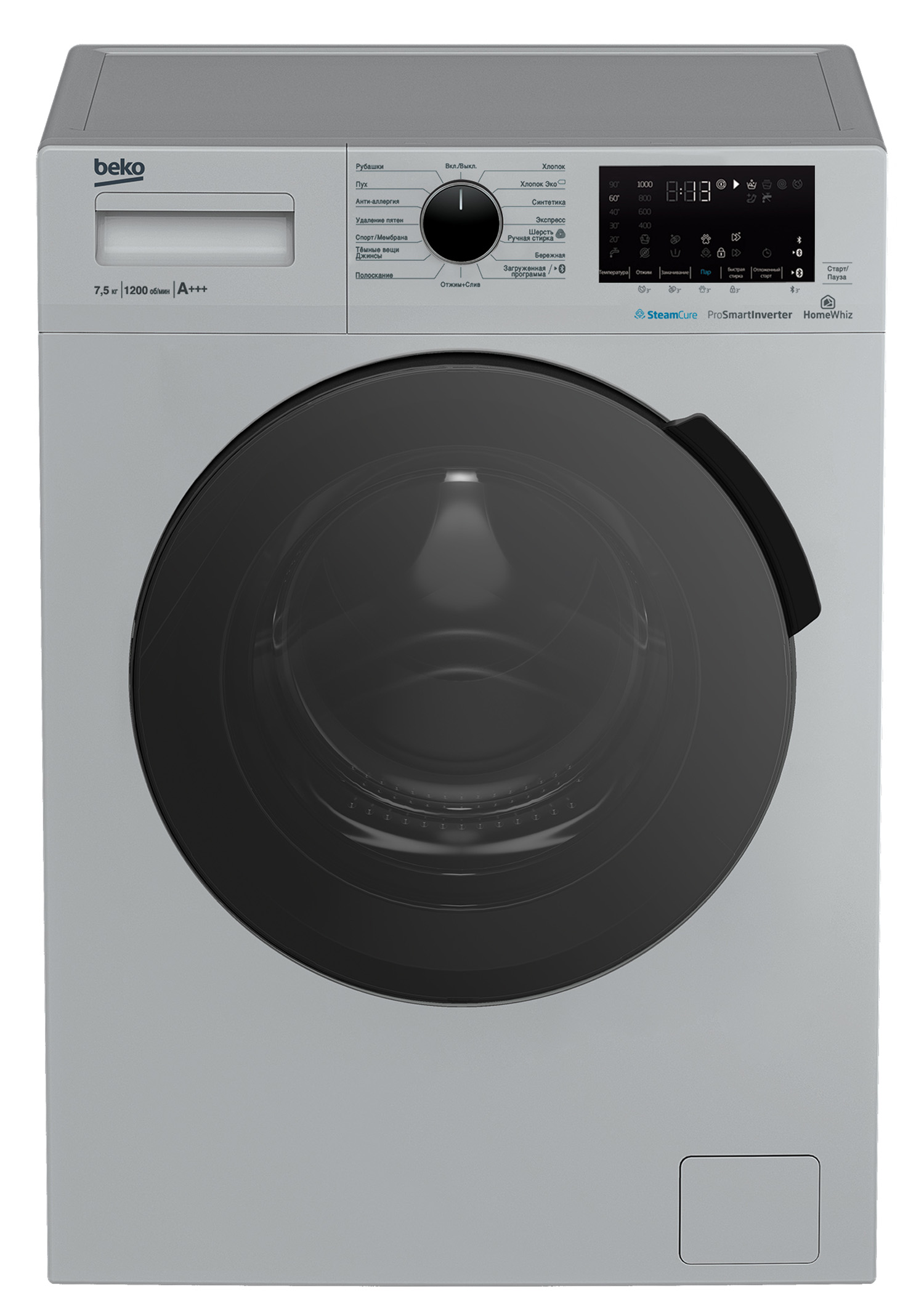 картинка Стиральная машина BEKO WSPE7H616S от магазина Евродом