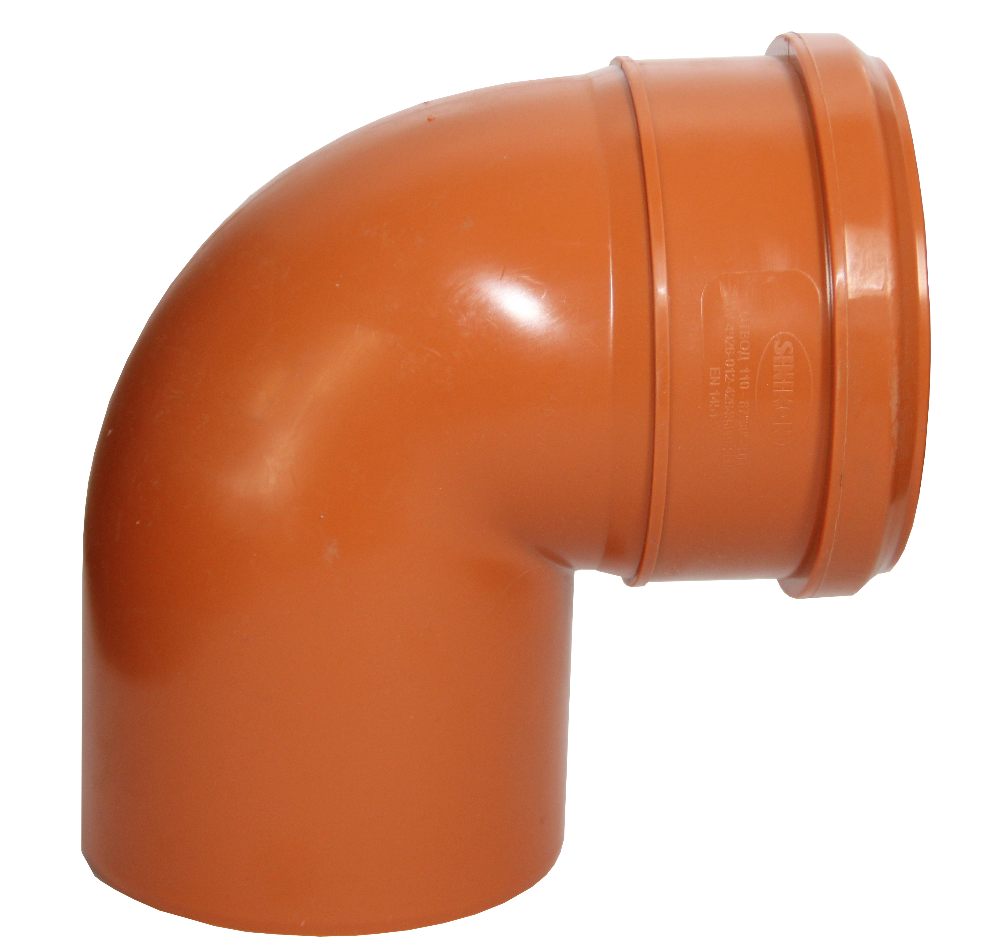 картинка НК Колено 110х90 (красная) от магазина Евродом