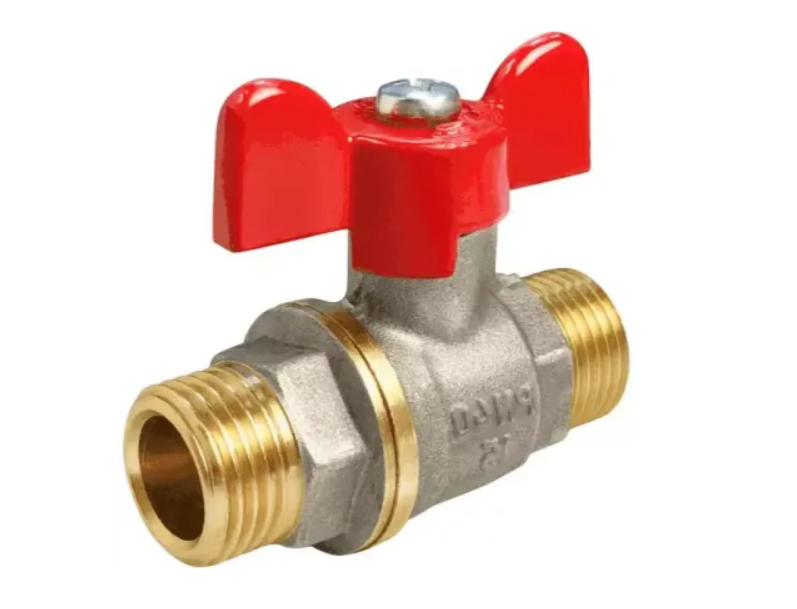 картинка Кран шаровый NOLF Classic 1/2" НН бабочка усиленный от магазина Евродом