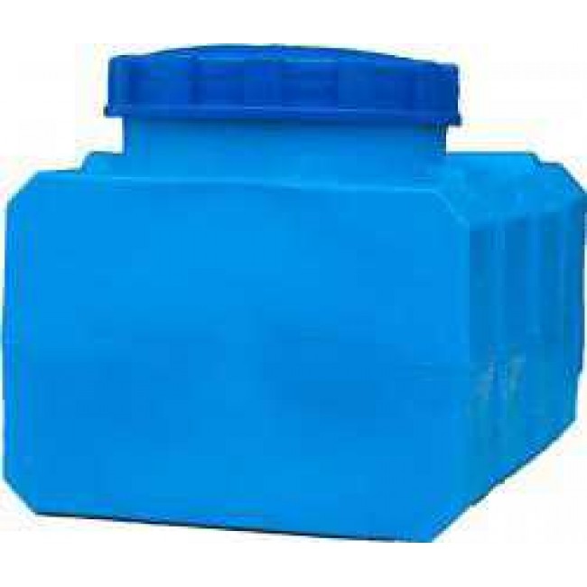 картинка Бак для душа 100л прямоугольный синий (в47д65*ш55) от магазина Евродом