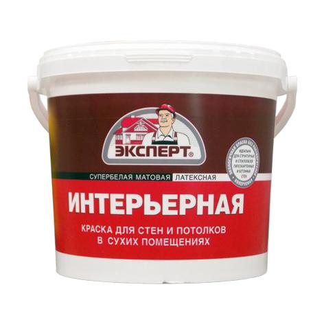 картинка Краска в/д ЭКСПЕРТ интерьерная с/б  1,3кг от магазина Евродом