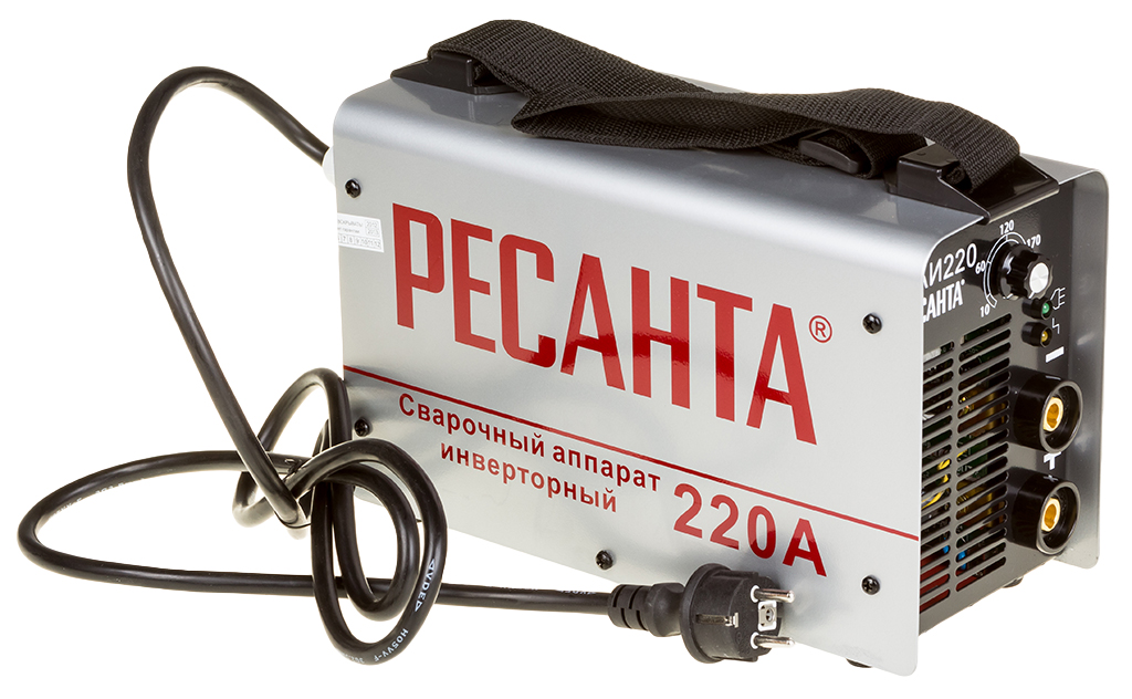 картинка Сварочный аппарат инверторный Ресанта САИ 220 от магазина Евродом